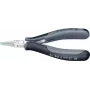 Knipex elektronické kliešte celková dĺžka 115 mm ESD ploché široké čeľuste vysoko leštené forma 1