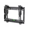 Nástenný držiak na TV ESPERANZA ERW010 pre 14 palcov–50 palcov (35,6–127 cm), náklon 15°, VESA 75x75–200x200, max. zaťaženie 25 kg, čierna