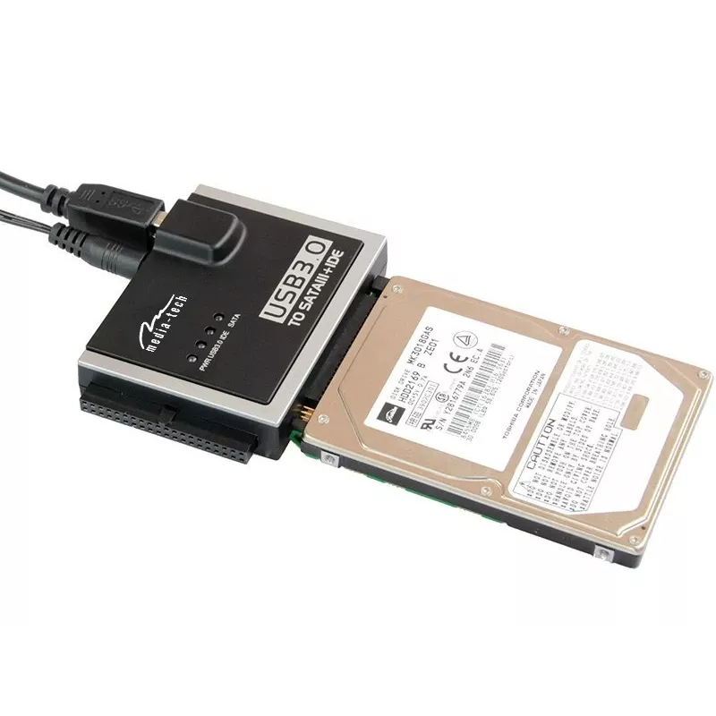 Media-Tech MT5100 prepájacia súprava SATA/IDE na USB 3.0