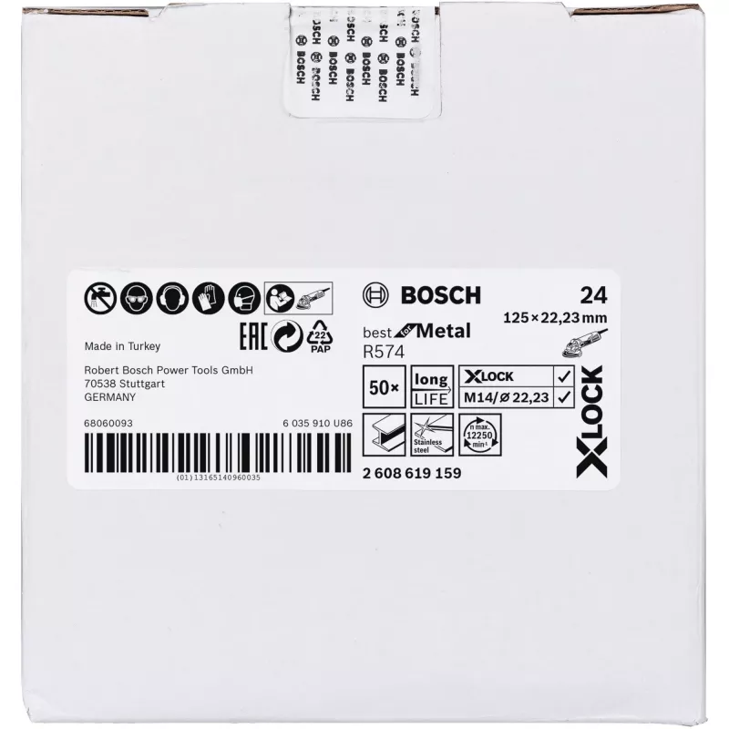 Bosch 2 608 619 159 príslušenstvo k uhlovej brúske brúsny kotúč