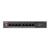 Dahua Technology PoE SF1008LP Unmanaged L2 Fast Ethernet (10/100) Power over Ethernet (PoE) čierna