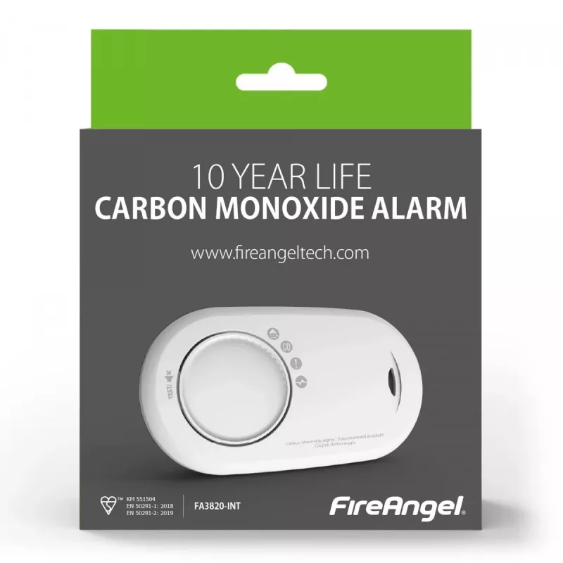 Detektor oxidu uhoľnatého Fire Angel FA3820-INT
