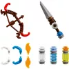 LEGO Set Horizon Adventures 77037 – Aloy a Varl vs. Shell-Walker a Sawtooth, 768 dielov, 2 minifigúrky