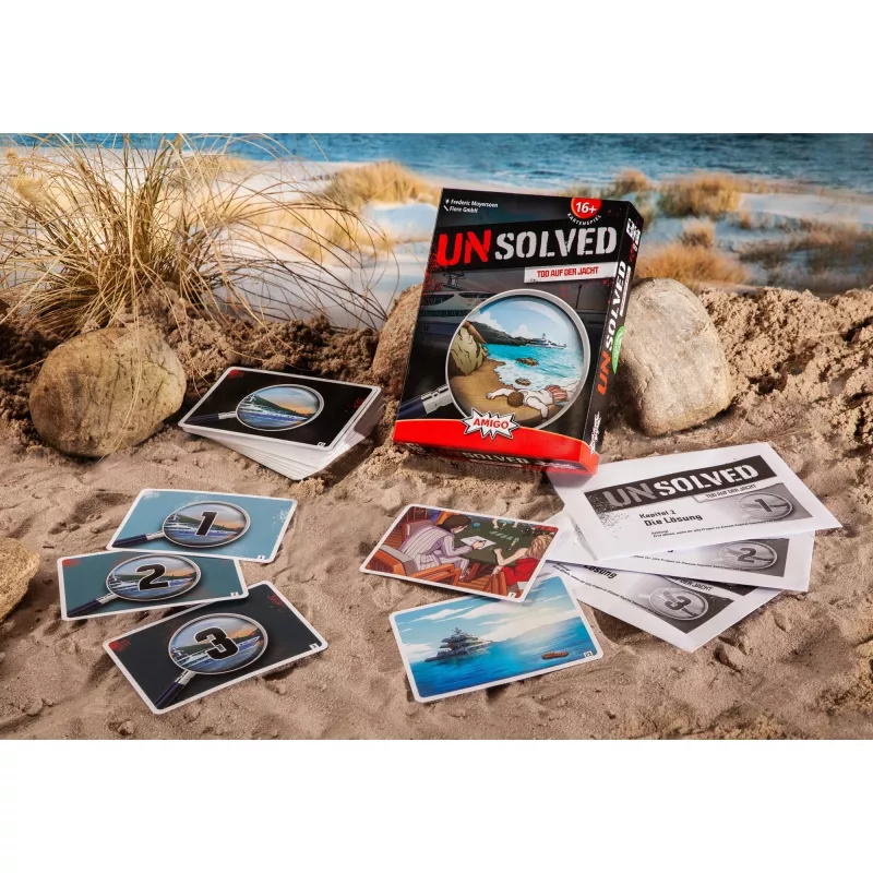 Unsolved - Tod to der Jacht, puzzle hra