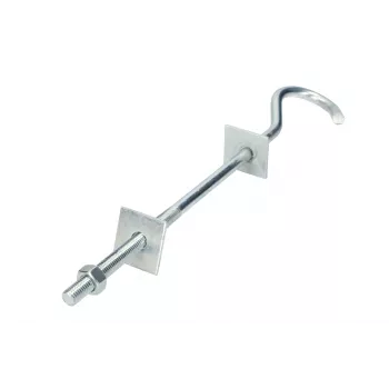 Káblový hák Extralink Hook pre závesné oko 12/230mm M12 strieborný