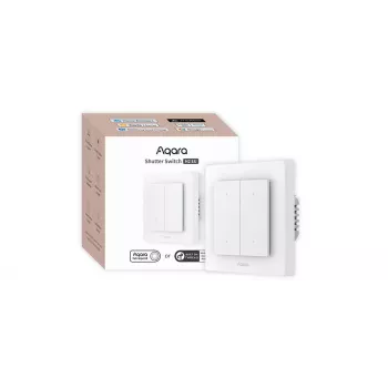 Inteligentný spínač roliet Aqara DS-K02D – centrálna riadiaca jednotka pre rolety (Thread, Zigbee, Bluetooth)