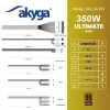Akyga AK-U4-350 Ultimate 350 W ATX napájací zdroj, 80 PLUS Bronze, aktívne PFC, 120 mm ventilátor