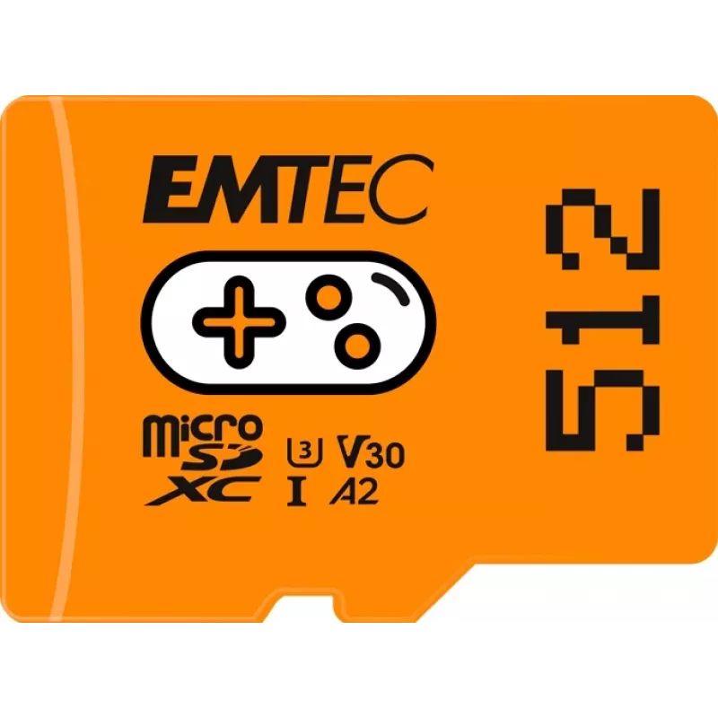 MicroSDXC karta Emtec Gaming 512 GB