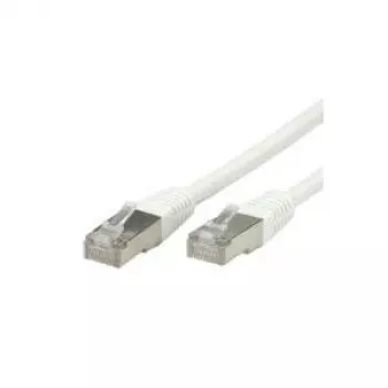 Sieťový kábel ROLINE S/FTP (PiMF) patch kábel RJ-45 Cat6 5,0 m biela