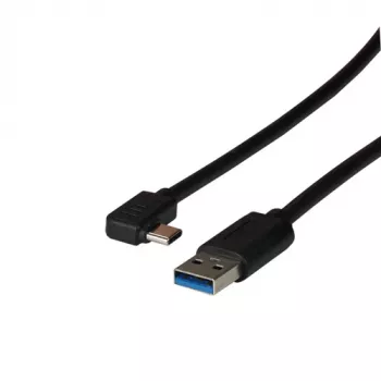EFB-Elektronik USB 3.2 Gen1 5Gbit 3A kábel, Type-A konektor samec – Type-C konektor samec 90°, 3 m výrobca: EFB Elektronik (EBUSBC-USBC5GAK.3)