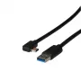 EFB-Elektronik USB 3.2 Gen1 5Gbit 3A kábel, Type-A konektor samec – Type-C konektor samec 90°, 3 m výrobca: EFB Elektronik (EBUSBC-USBC5GAK.3)