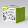 MAESTRO MR-3522-6M-BLACK 6-dielna sada hrncov
