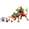 Stavebnica LEGO 71492 Dreamzz Mateovo ohnivé chameleón herná sada, stavebnicový model pre fantazijné stavanie