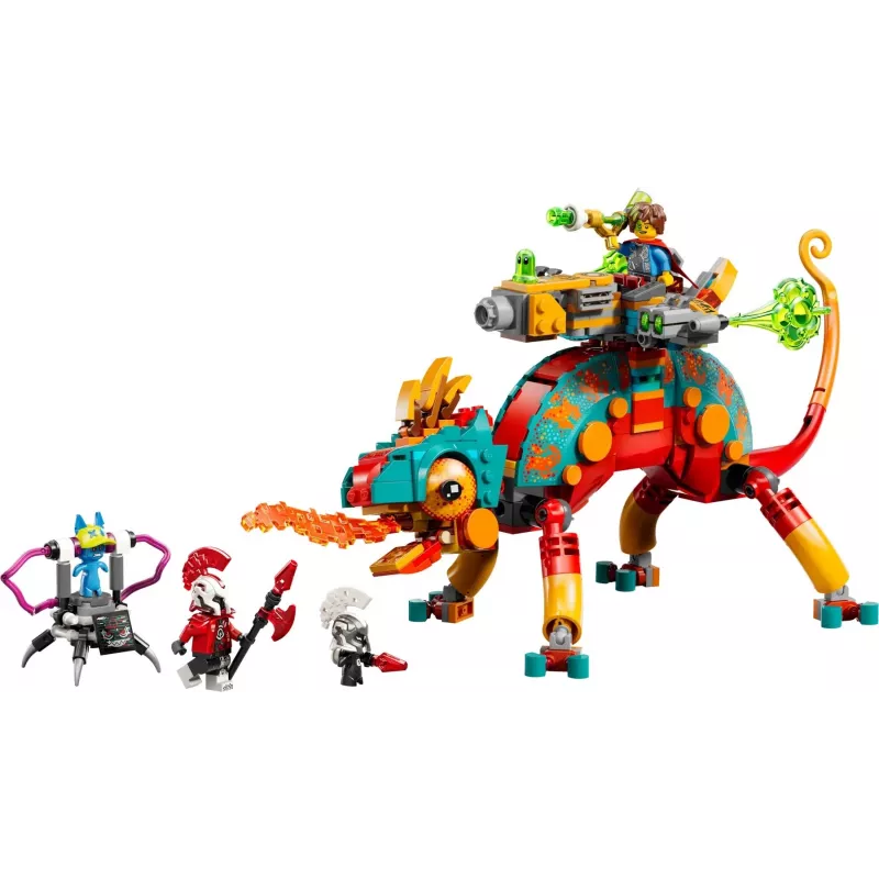 Stavebnica LEGO 71492 Dreamzz Mateovo ohnivé chameleón herná sada, stavebnicový model pre fantazijné stavanie