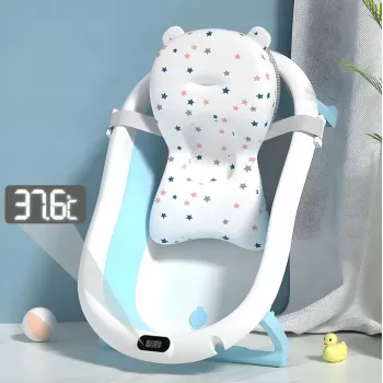 Detská vaňa Extralink EX.20994 modrá s integrovaným LED teplomerom