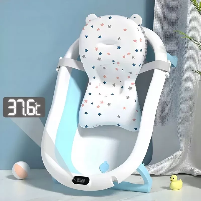 Detská vaňa Extralink EX.20994 modrá s integrovaným LED teplomerom