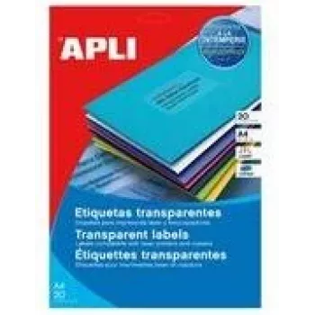 Priehľadné poveternostne odolné etikety agipa 119027 63,5 x 38,1 mm (rolka)