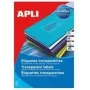 Priehľadné poveternostne odolné etikety agipa 119027 63,5 x 38,1 mm (rolka)