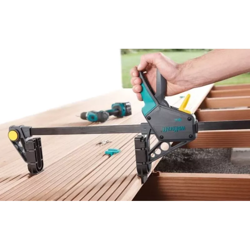 Sťahovák na trámy wolfcraft GmbH sada na stavbu terasy