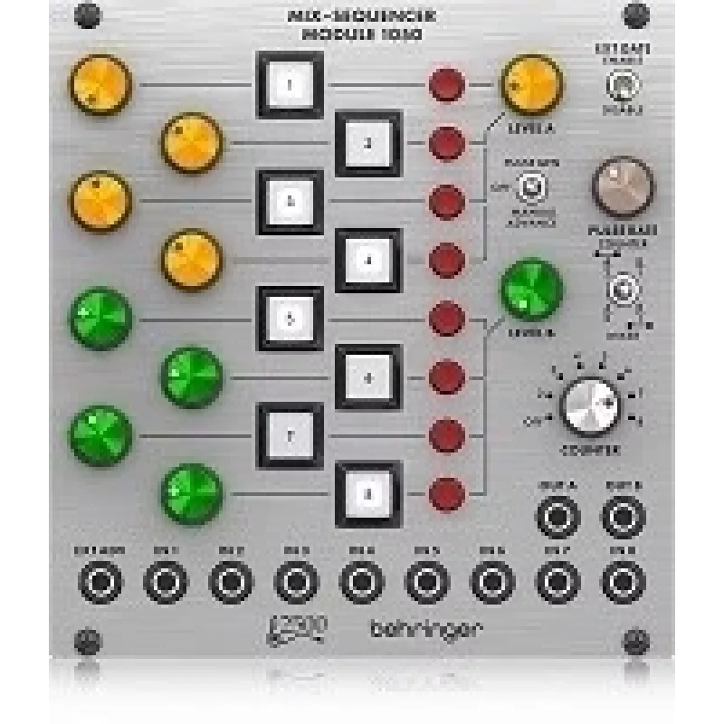 Behringer 1050 MIX-SEQUENCER-MODUL 2500 Series modulárny syntetizátorový modul