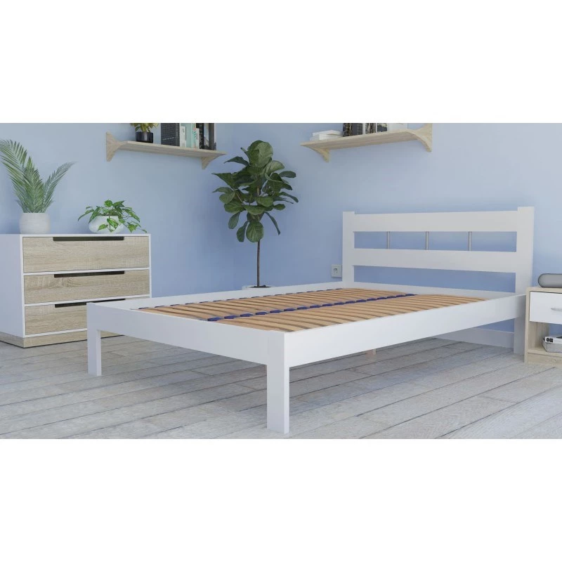 Elastická vložka rámu postele top e shop STELAZ 140 pre matrac 140×200, drevo, 1400×2000 mm