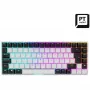 Sharkoon SKILLER SGK50 S3 klávesnica herná USB QWERTY portugalská biela