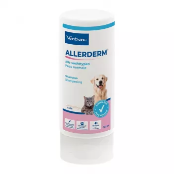 Šampón VIRBAC Allerderm Normal 250 ml – jemná starostlivosť o pokožku domácich zvierat pre psov a mačky