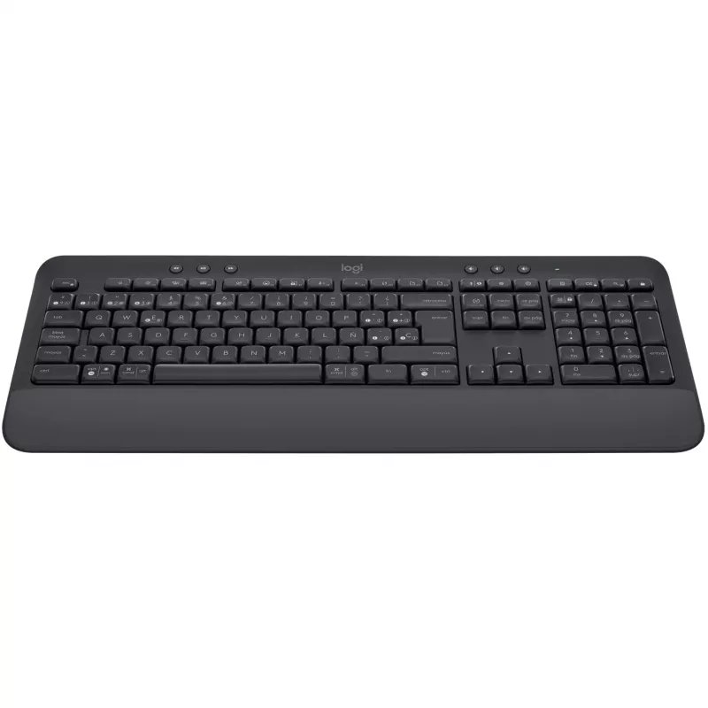 Logitech Signature K650 - klávesnica - bezdrôtová - Bluetooth 5.1 - QWERTY - španielska - grafitová (920-010917)