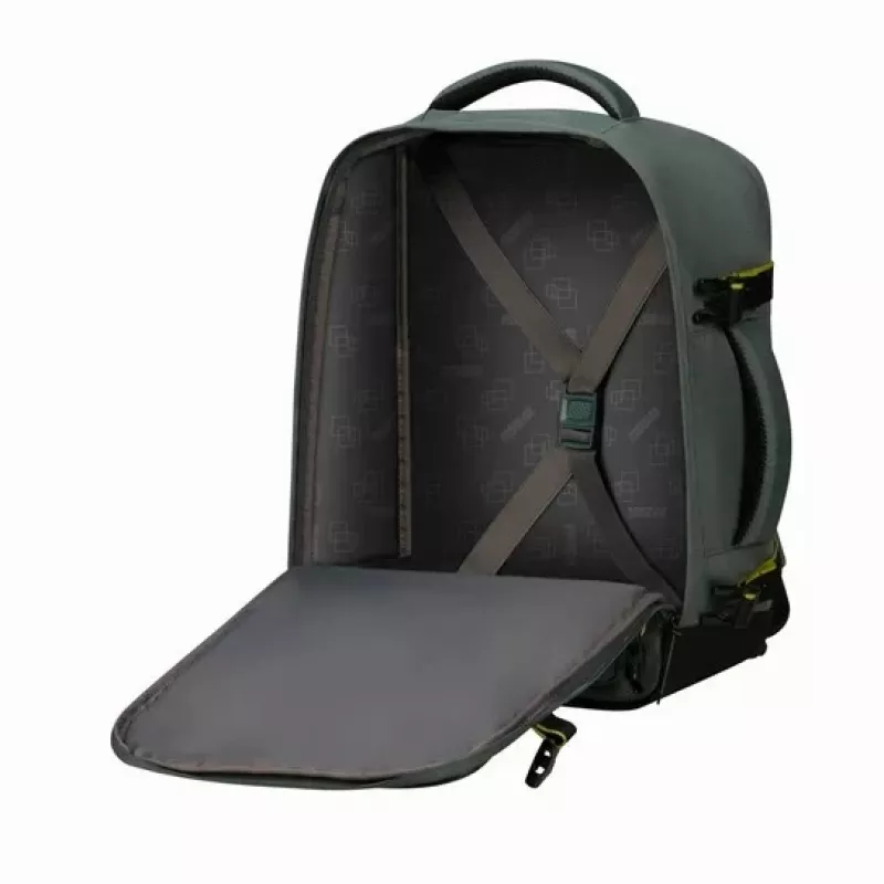 Palubný batoh American Tourister Take2Cabin MS pre Wizz Air – dark forest