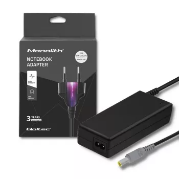 Qoltec 50093 napájací zdroj/adapter 90 W čierny