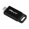 PNY Elite, 64 GB, USB Type-C, 3.2 Gen 1 (3.1 Gen 1), 120 MB/s, čierna