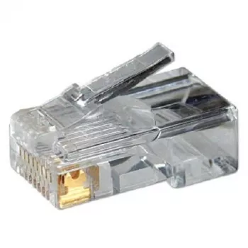 RJ-45 káblový konektor LOGILINK MP0002, CAT5e, transparentný, balenie 100 ks