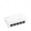 Sieťový switch Cudy GS105U – unmanaged 5-port Gigabit Ethernet (10/100/1000), biela, 5 V