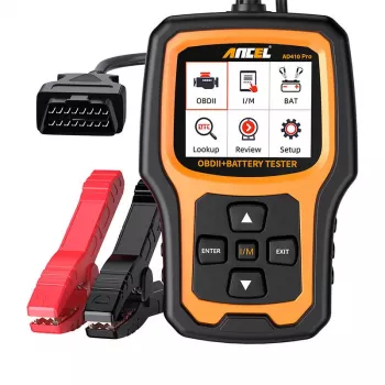 2in1 Diagnostický skener OBD2 a tester batérie Ancel AD410 PRO