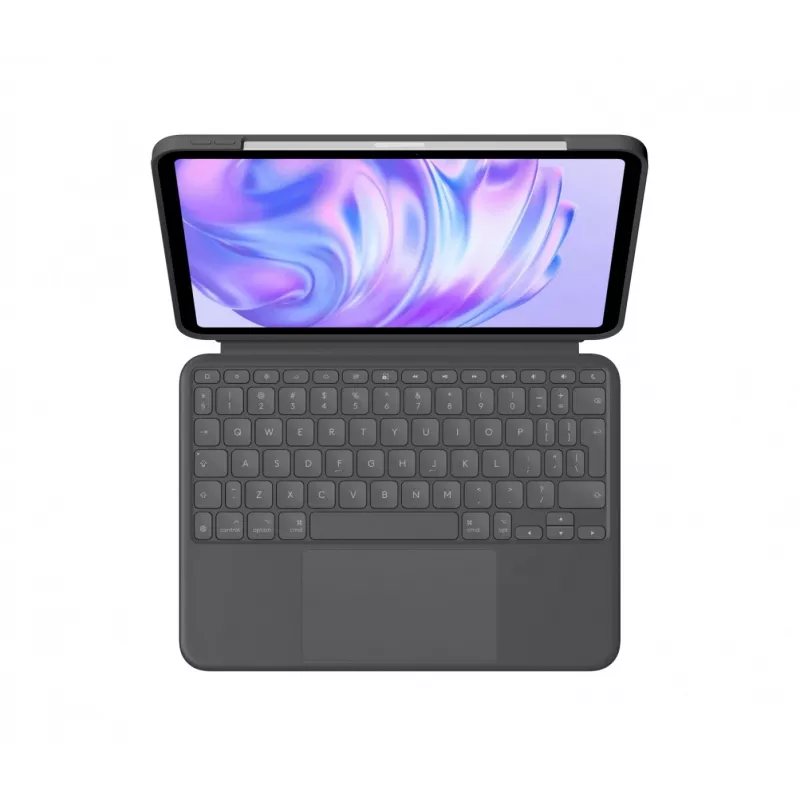 Logitech Combo Touch klávesnica QWERTY US International trackpad Graphite