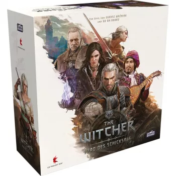 Spoločenská hra Asmodee The Witcher: Pfad des Schicksals Deluxe Edition – stolová RPG/strategická hra