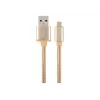 USB 2.0 kábel GEMBIRD CCB-mUSB2B-AMBM-6 — USB A na Micro-USB B, 1,8 m, zlatý