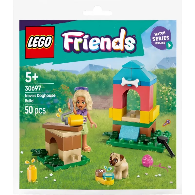 Stavebnica Friends 30697 Novas Doghouse Build