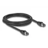 DeLOCK RJ45 sieťový kábel Cat.8.1 S/FTP 2m 40Gbps čierny