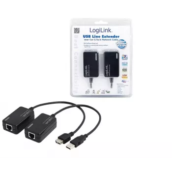 LogiLink® UA0021D predlžovač linky USB cez CAT5/6 až do 60 m