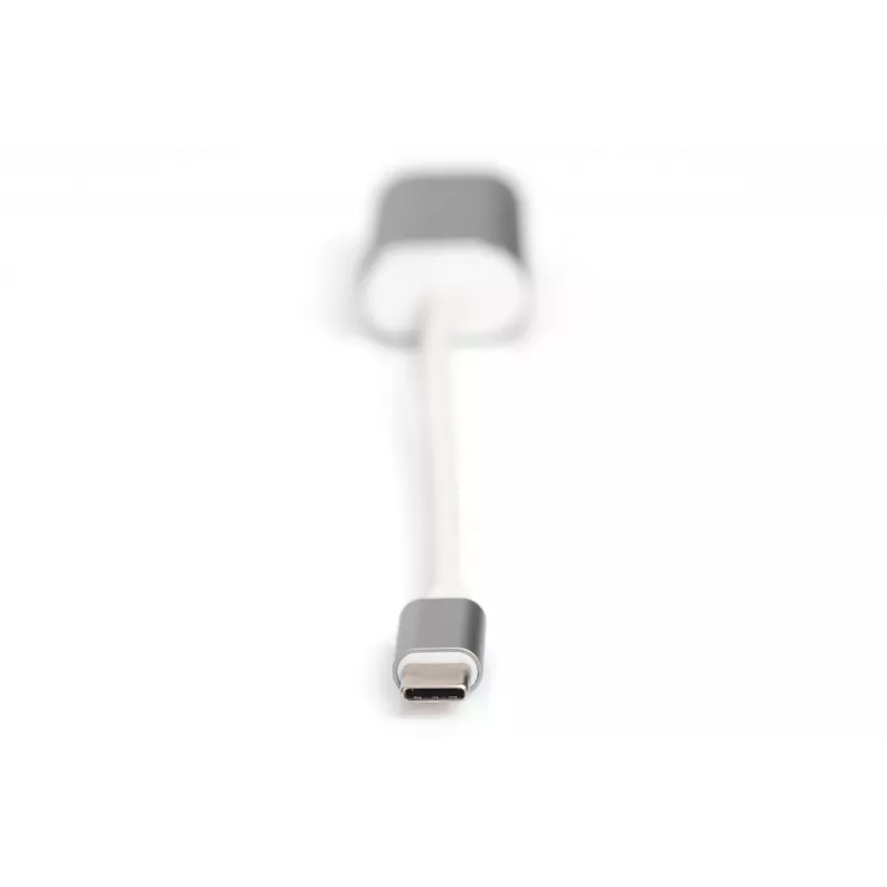 DIGITUS DA-70837 VGA adaptér 1080p FHD na USB 3.0 Type-C, hliník