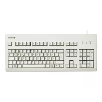 CHERRY G80-3000 klávesnica univerzálna USB QWERTZ nemecká sivá