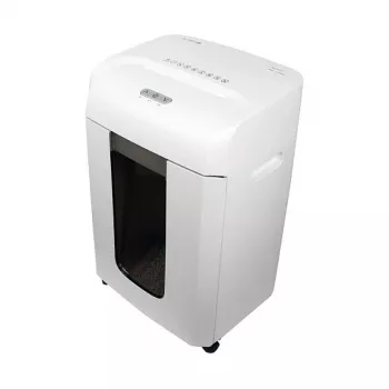 Skartovačka Olympia MC 615.2 – mikroschnitt P-5, 22 cm vstup, kapacita 15 listov, 65 dB, biela