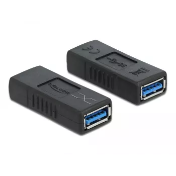 USB 3.0 adaptér Type-A konektor samica na Type-A konektor samica krížený DeLOCK 66641