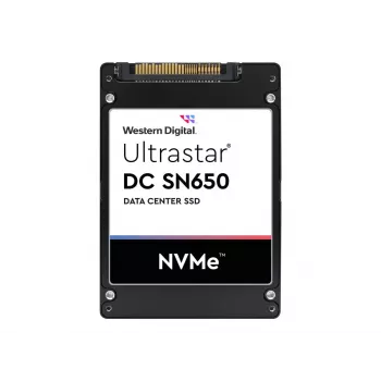 SSD disk WESTERN DIGITAL Ultrastar DC SN650 7680 GB U.3 PCIe TLC ISE