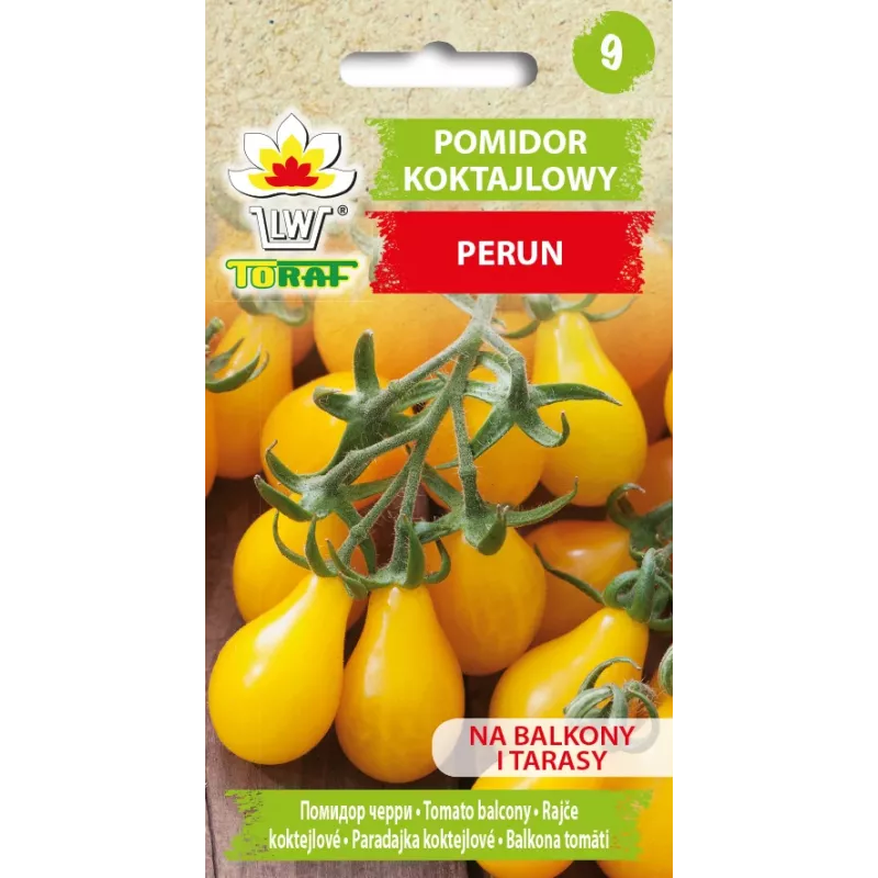 Cherry paradajka Perun Toraf semená zeleniny, 0,5 g balenie