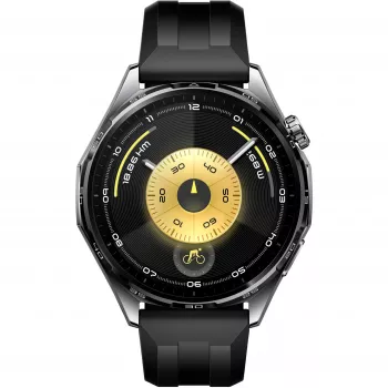 Huawei WATCH GT6 3,73 cm (1,47 inch) AMOLED 46 mm digitálny 466 x 466 pixelov dotykový displej čierna GPS (satelit)