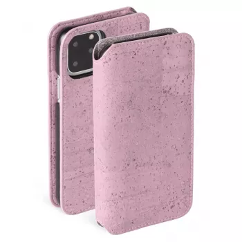 Puzdro s klopou Krusell Birka pre iPhone 11 Pro 15,5 cm ružové