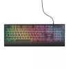 Trust GXT 792 QUADROX klávesnica myš vrátane Gaming USB QWERTY US English čierna