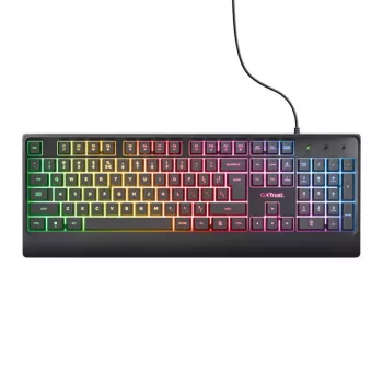 Trust GXT 792 QUADROX klávesnica myš vrátane Gaming USB QWERTY US English čierna
